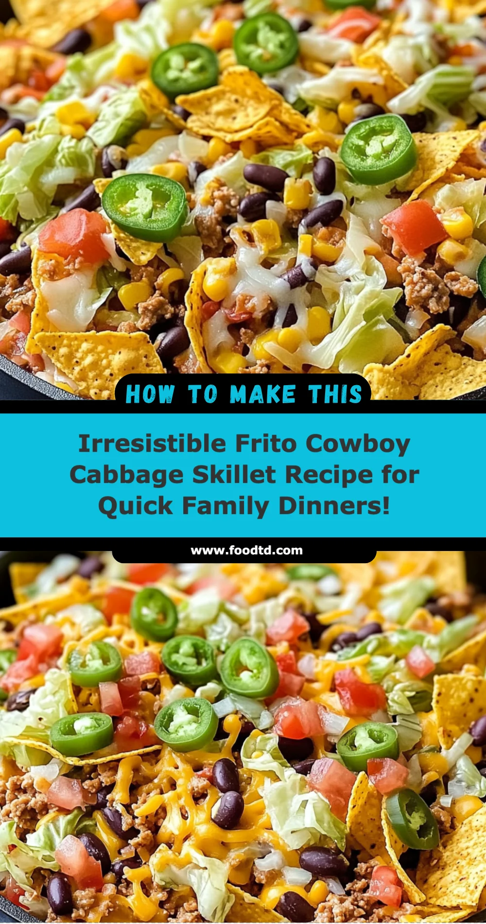 Irresistible Frito Cowboy Cabbage Skillet Recipe for Quick Family Dinners!