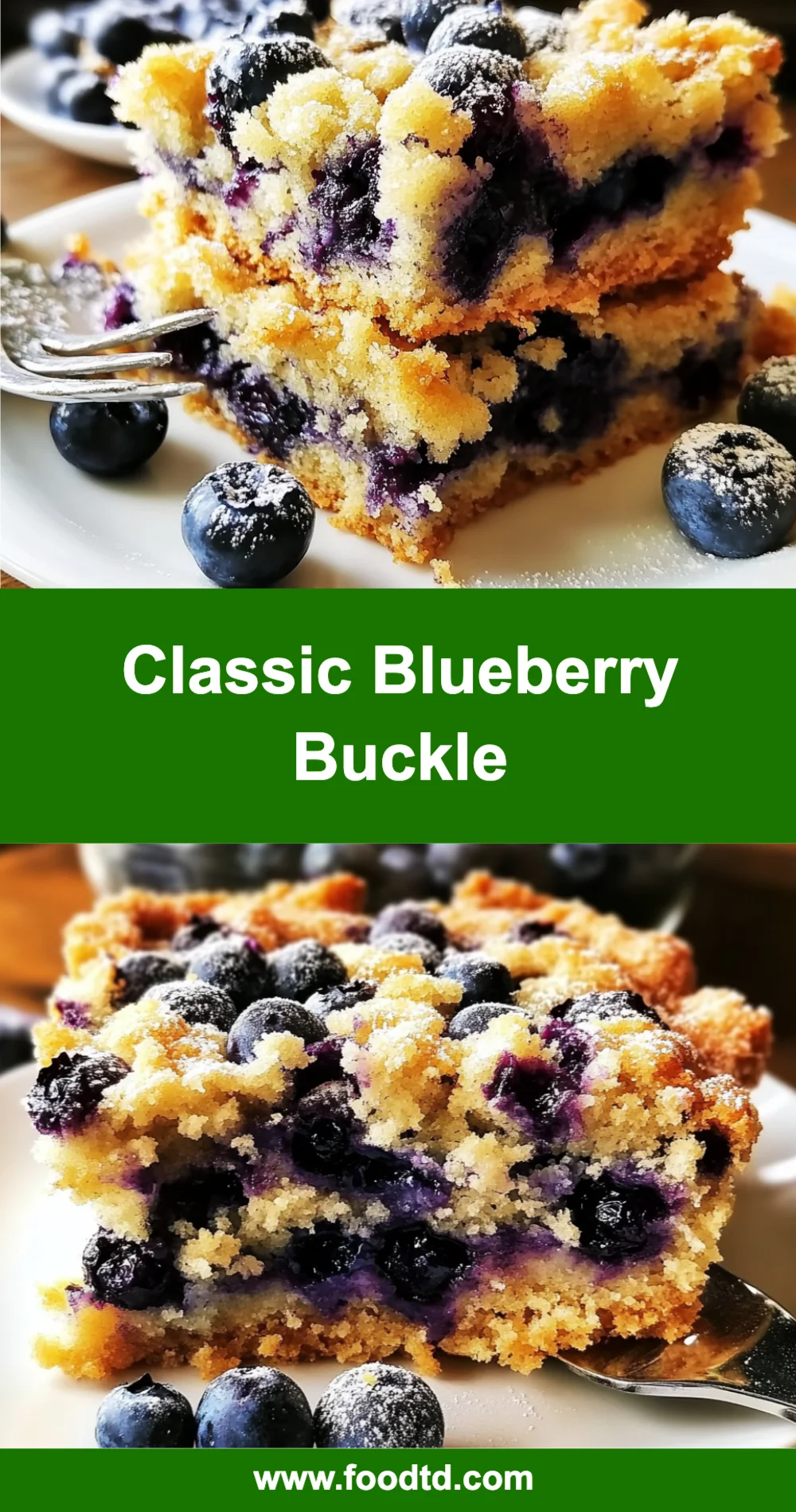Classic Blueberry Buckle