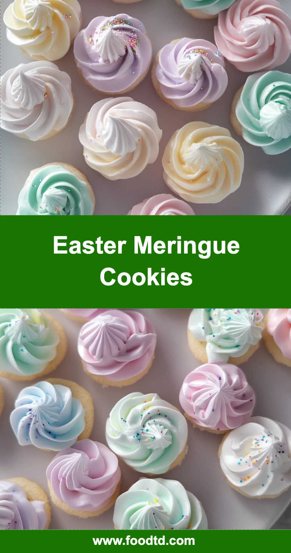Easter Meringue Cookies