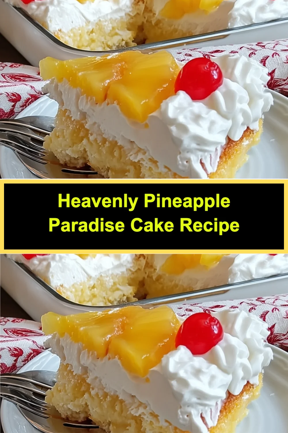 Indulge in Heavenly Pineapple Paradise Cake – A Slice of Tropical Bliss!