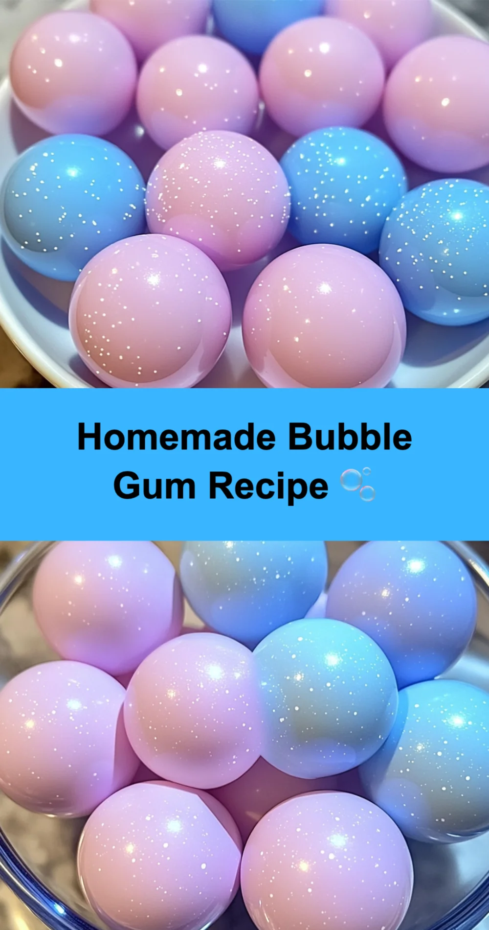 Homemade Bubble Gum Recipe 🫧
