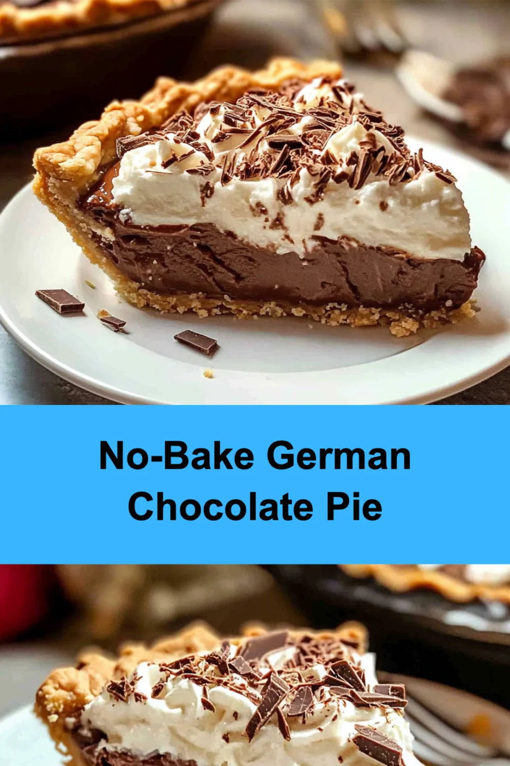 No-Bake German Chocolate Pie