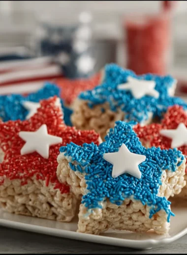 4th of July Rice Krispie Treats Recipe (Festive and Fun!)