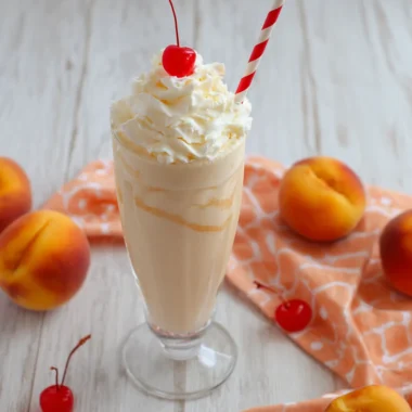 Copycat Chick-fil-A Peach Milkshake Recipe