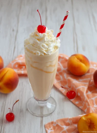Copycat Chick-fil-A Peach Milkshake Recipe