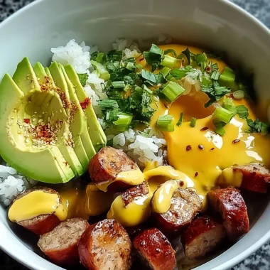 Cozy Chicken Sausage Breakfast Bowl Recipe (A Warm Morning Delight)