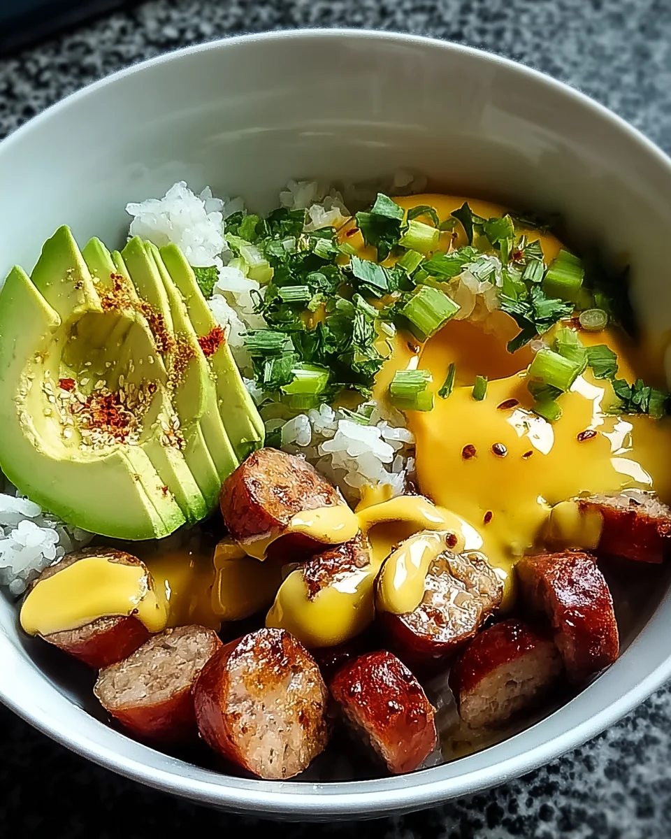 Cozy Chicken Sausage Breakfast Bowl Recipe (A Warm Morning Delight)
