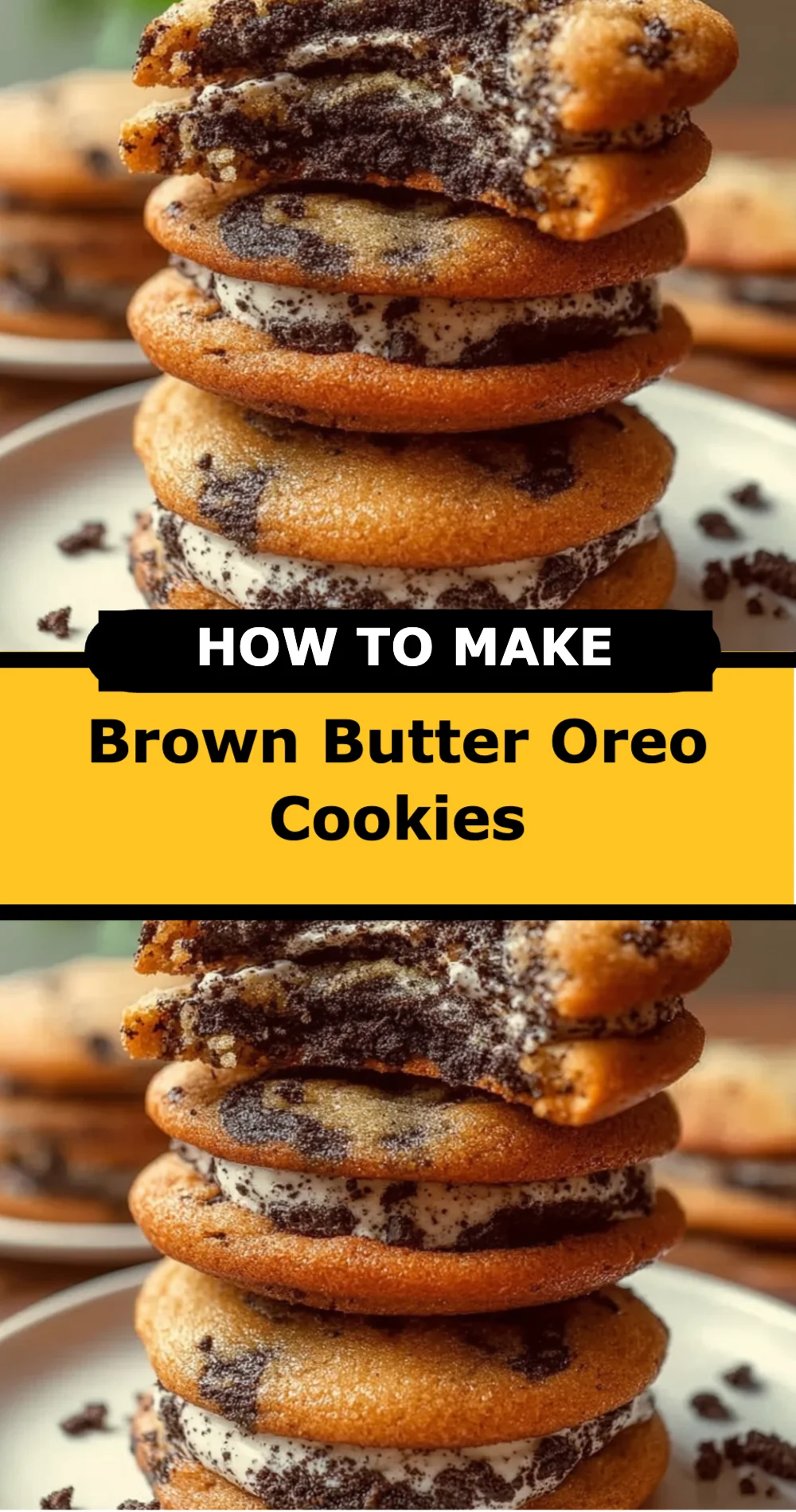 Delicious Brown Butter Oreo Cookies Recipe