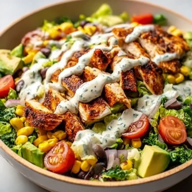 Deliciously Easy Zesty Southwest Chicken Salad Recipe