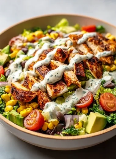 Deliciously Easy Zesty Southwest Chicken Salad Recipe