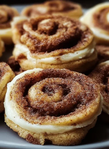 Delightful Cinnamon Roll Cheesecake Cookies Recipe