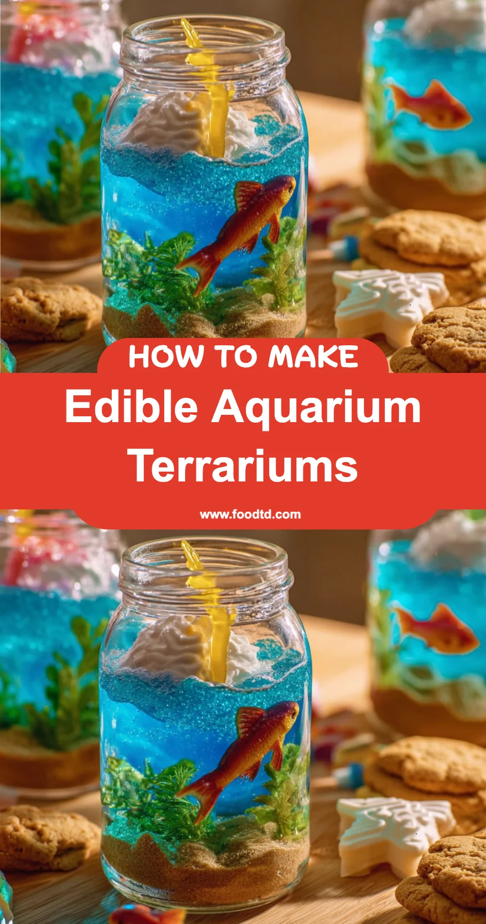 Delightful Edible Aquarium Terrariums Recipe