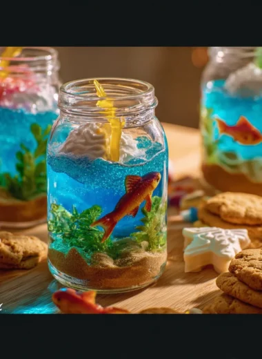 Delightful Edible Aquarium Terrariums Recipe