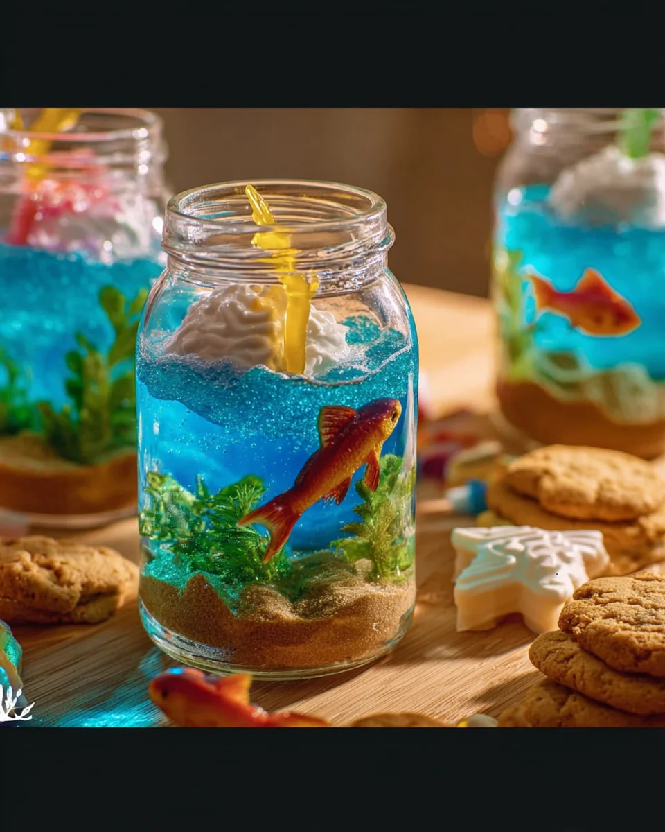 Delightful Edible Aquarium Terrariums Recipe