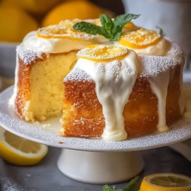 Delightful Limoncello Mascarpone Cake Recipe