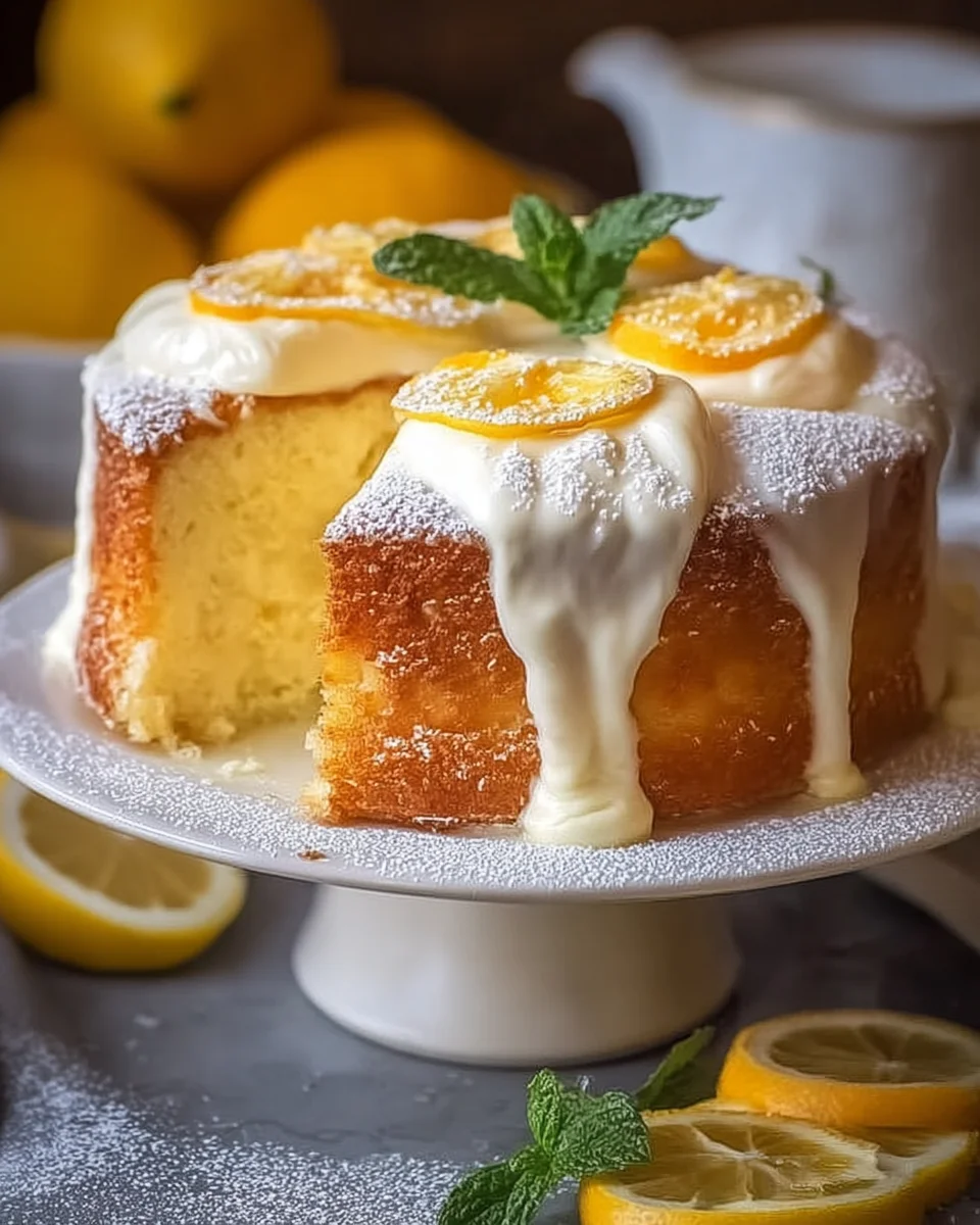 Delightful Limoncello Mascarpone Cake Recipe