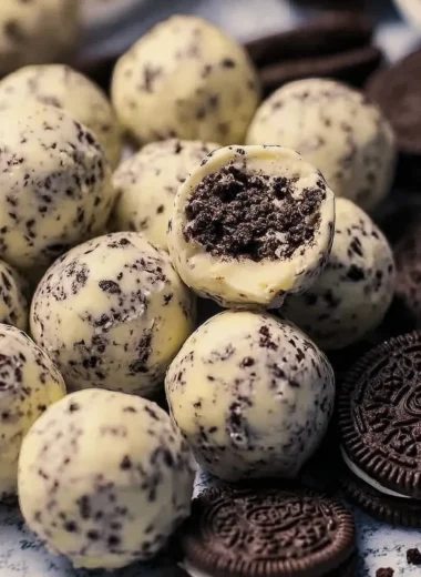 Easy Cream Cheese Oreo Protein Balls Recipe