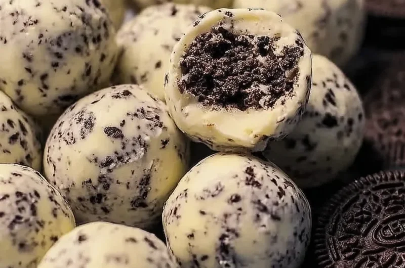 Easy Cream Cheese Oreo Protein Balls Recipe