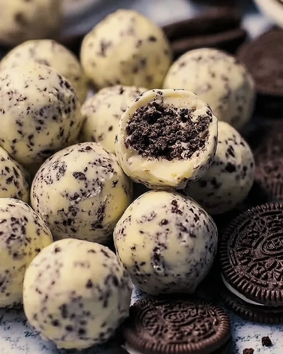 Easy Cream Cheese Oreo Protein Balls Recipe