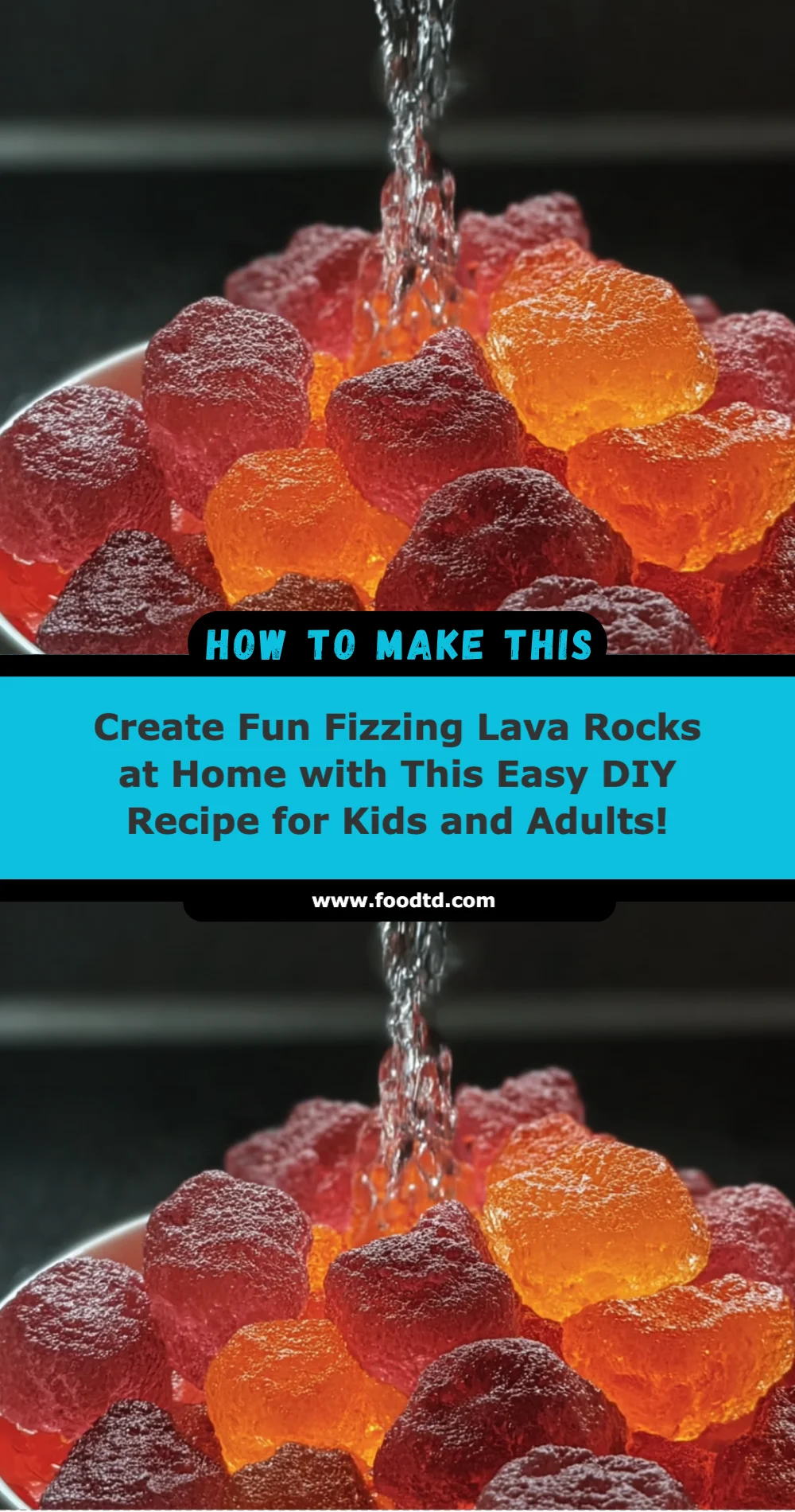 Fizzing Lava Rocks Recipe for Creative Fun