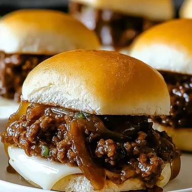 Irresistible French Onion Beef Sloppy Joes Recipe