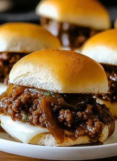Irresistible French Onion Beef Sloppy Joes Recipe