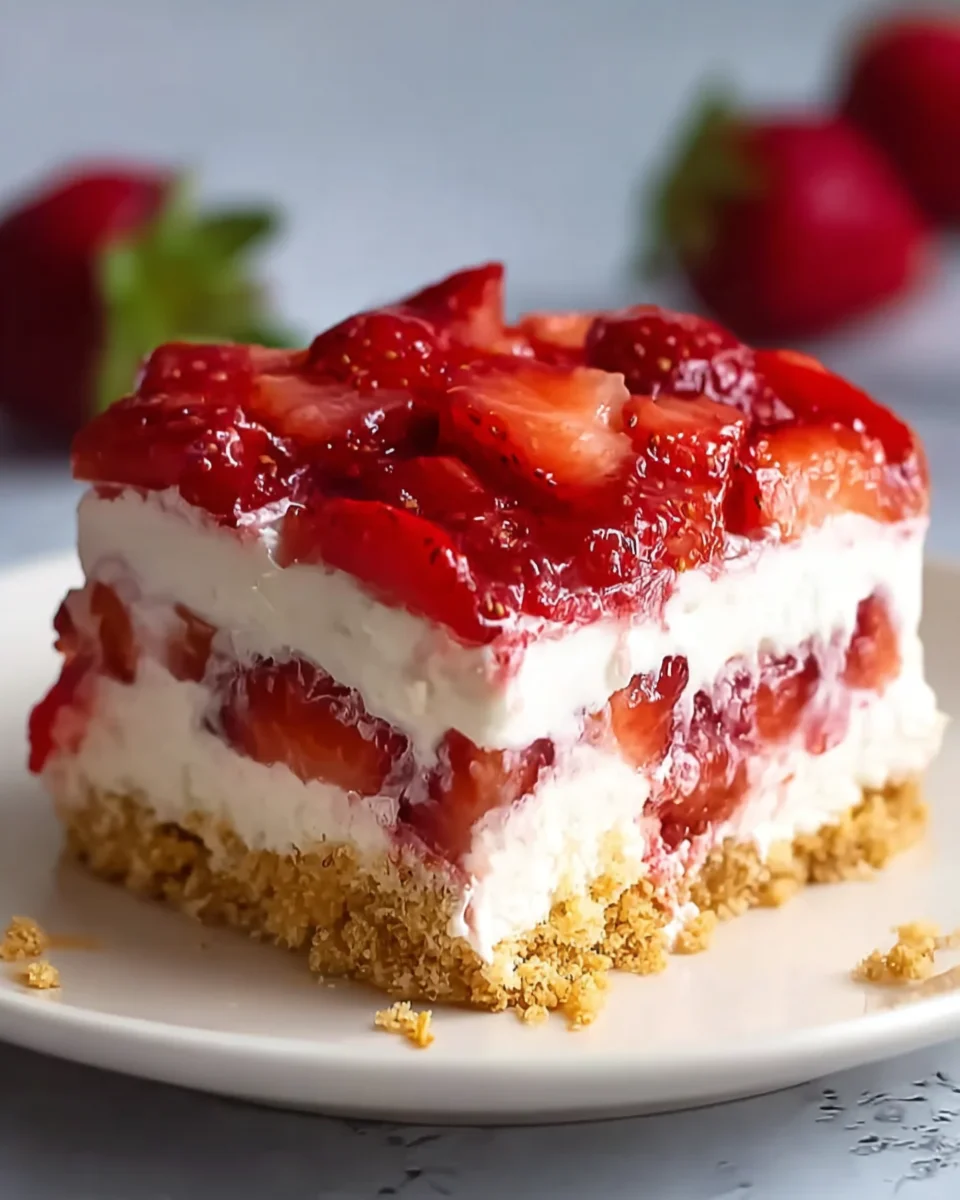 No-Bake Strawberry Delight Recipe (Easy and Refreshing!)