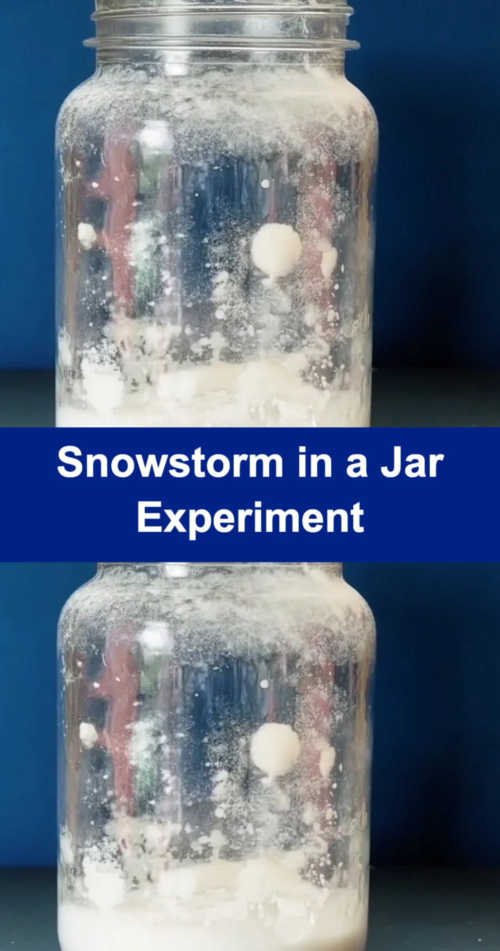 Snowstorm in a Jar Experiment: A Fun DIY Recipe