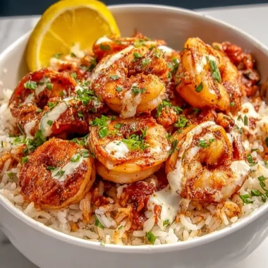 Spicy Cajun Shrimp and Rice Bowl Recipe