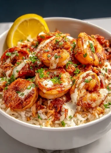Spicy Cajun Shrimp and Rice Bowl Recipe
