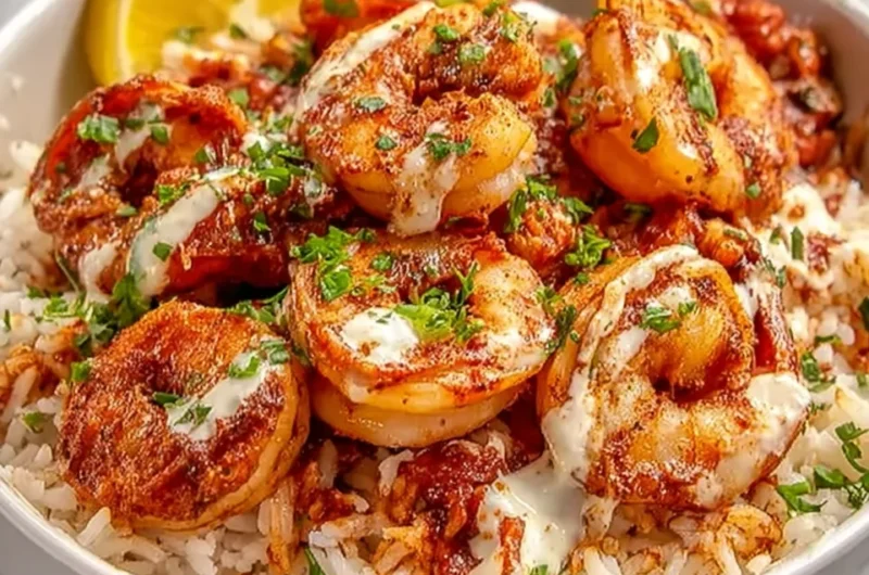 Spicy Cajun Shrimp and Rice Bowl Recipe