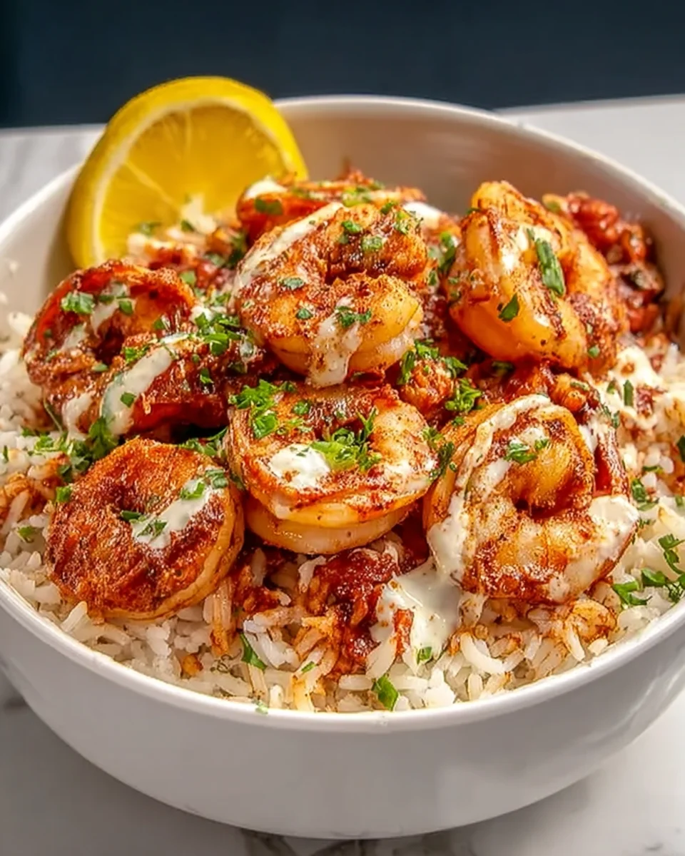 Spicy Cajun Shrimp and Rice Bowl Recipe