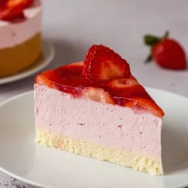 Strawberry Mousse Cake Recipe (Easy and Delicious!)