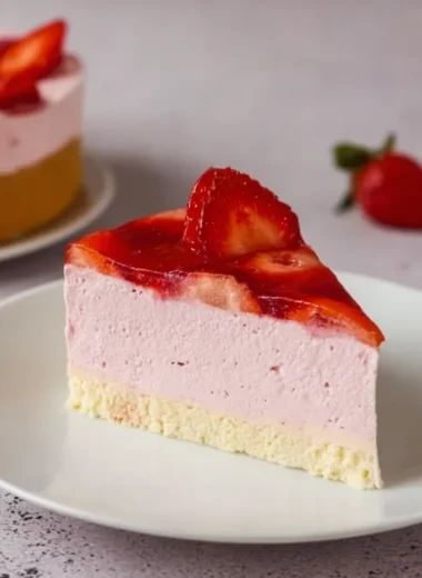 Strawberry Mousse Cake Recipe (Easy and Delicious!)