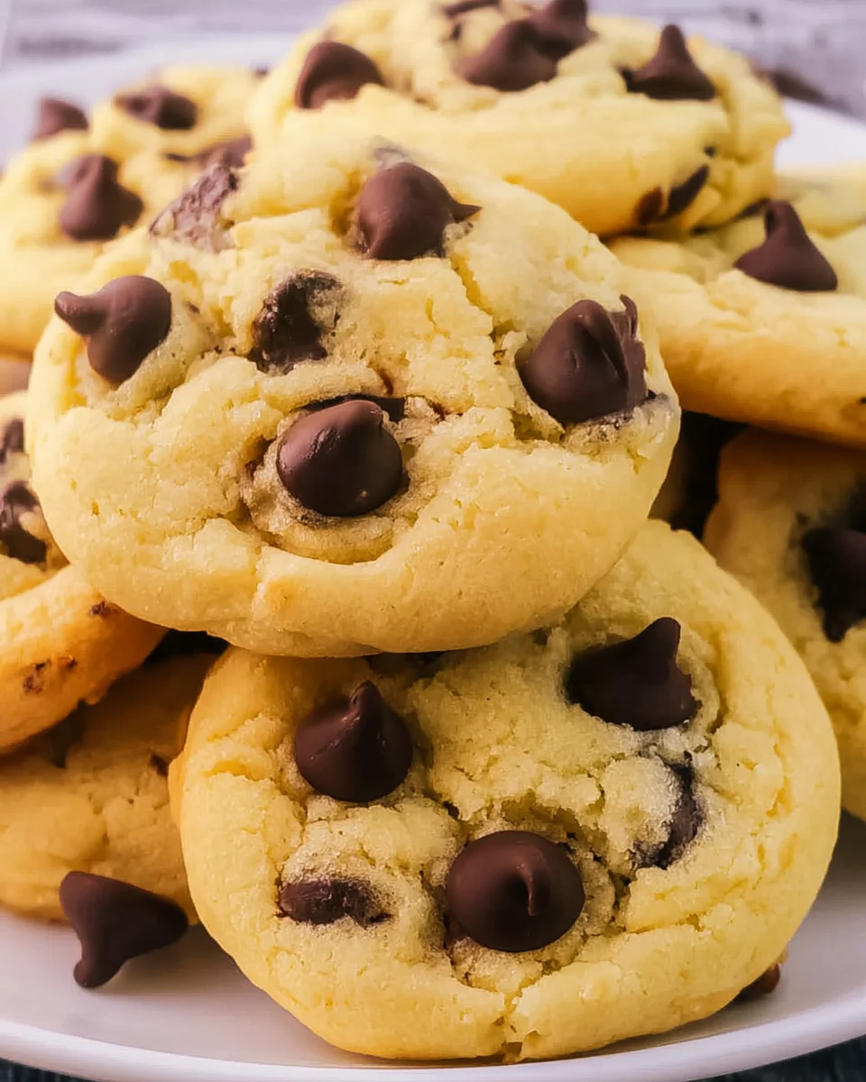 Deliciously Easy Chocolate Chip Cake Mix Cookies Recipe