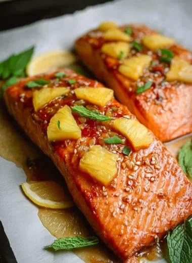 Deliciously Easy Honey Pineapple Salmon Recipe