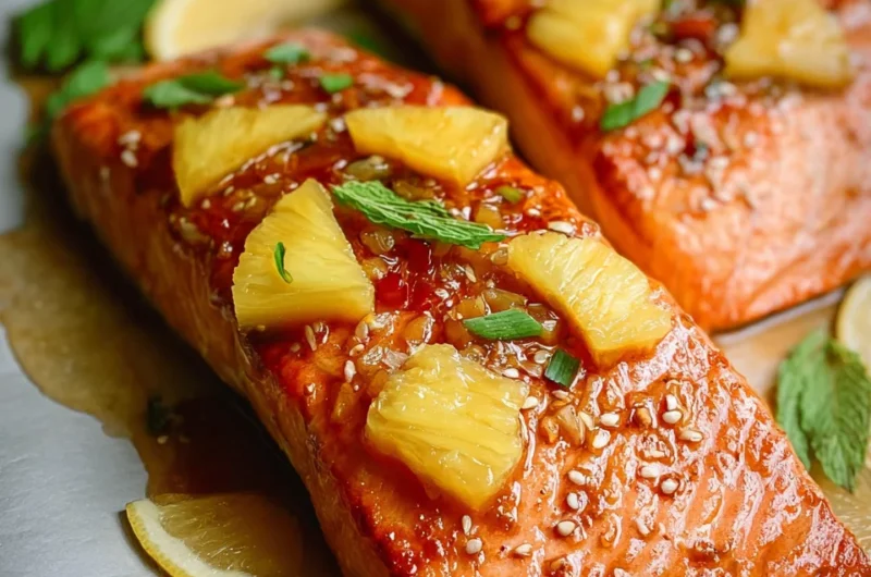 Deliciously Easy Honey Pineapple Salmon Recipe