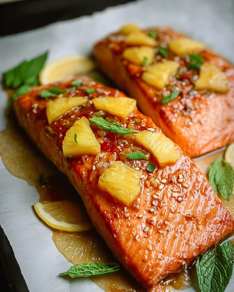 Deliciously Easy Honey Pineapple Salmon Recipe