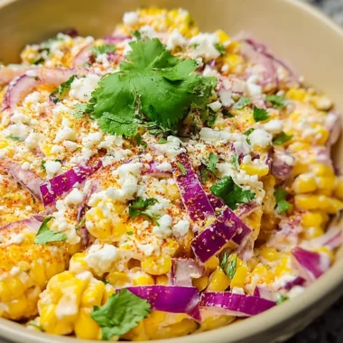 Deliciously Easy Mexican Street Corn Coleslaw Recipe