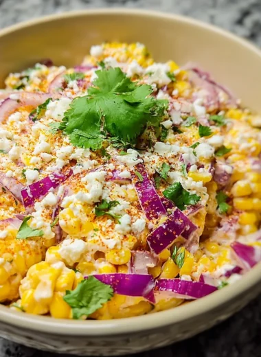 Deliciously Easy Mexican Street Corn Coleslaw Recipe