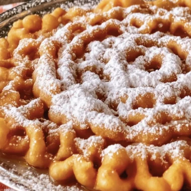 Delightful Homemade Funnel Cake Recipe