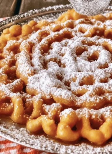 Delightful Homemade Funnel Cake Recipe