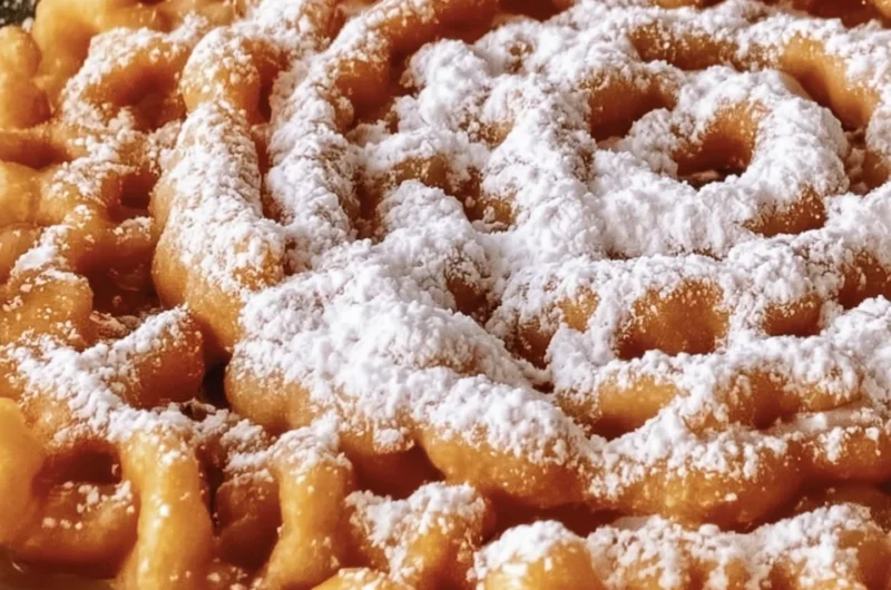 Delightful Homemade Funnel Cake Recipe