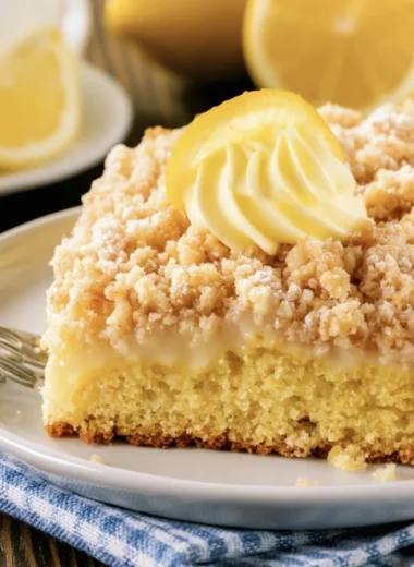 Delightful Lemon Crumb Cake Recipe