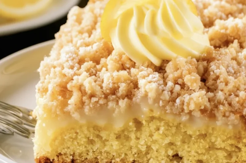 Delightful Lemon Crumb Cake Recipe