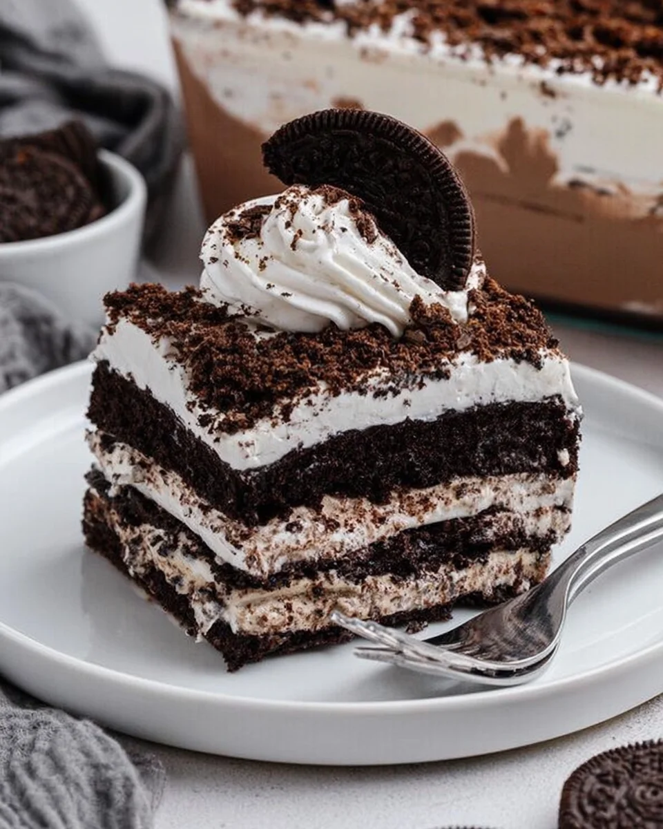 Easy No-Bake Oreo Lasagna Recipe