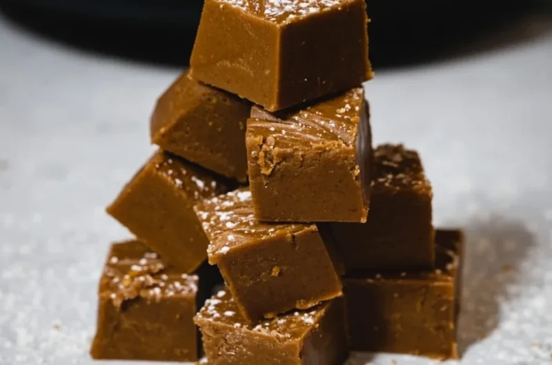 Easy Slow Cooker Gingerbread Fudge Recipe