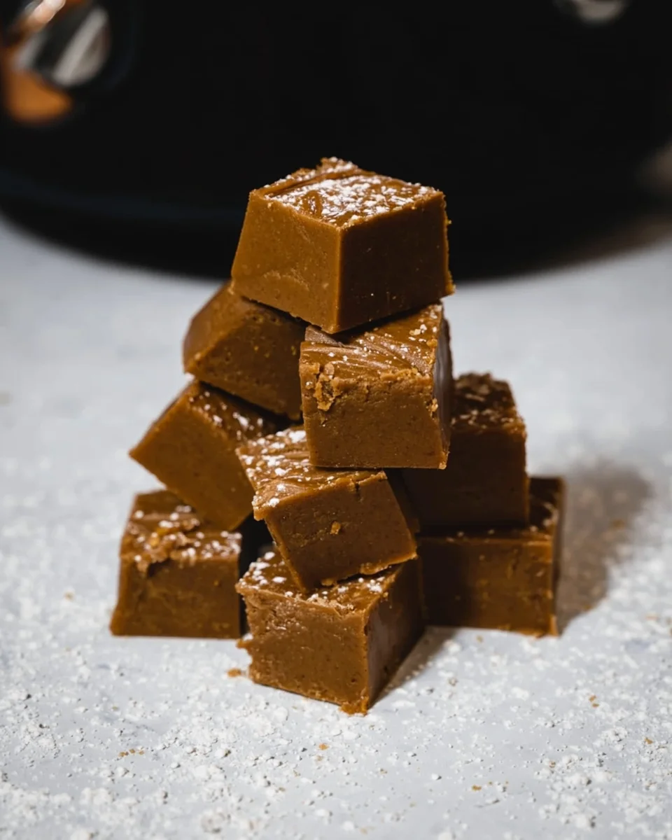 Easy Slow Cooker Gingerbread Fudge Recipe