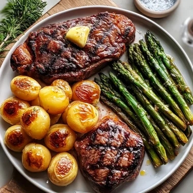 Father's Day Steak Dinner for Two Recipe