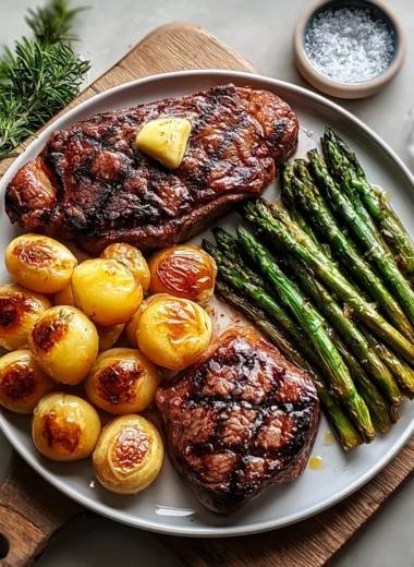 Father's Day Steak Dinner for Two Recipe
